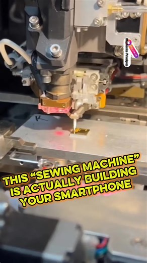 How a Sewing Machine Builds Your Smartphone