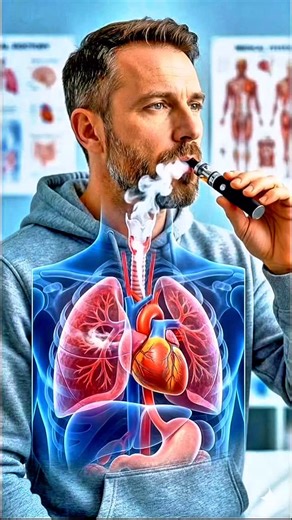 Medical Diary on Instagram: "Vape smoke how affects your lung health watch in 3D animation #reels #viral"