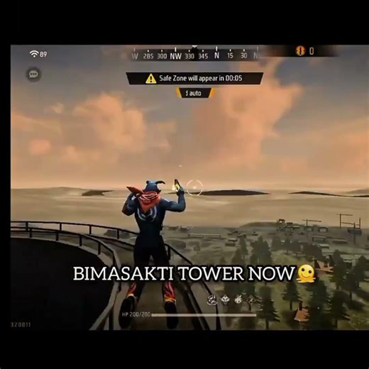 NEW BHIMASHAKTI TOWER VS OLD BHIMASAKTI TOWER 🗼!! #freefire #viral #shorts #foryou #old