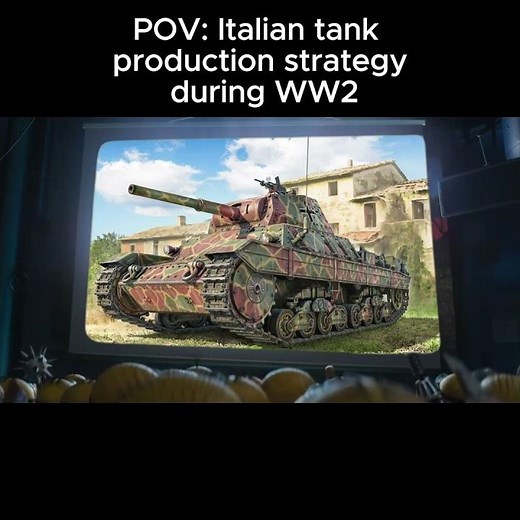 Italian tank production in WWII