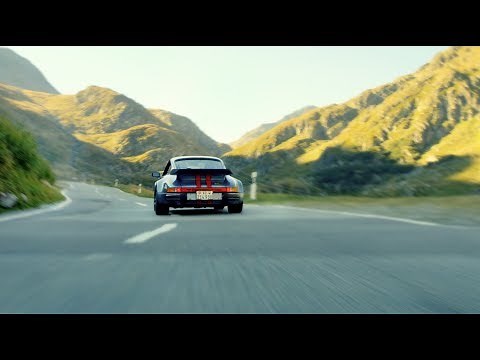 Porsche 930 Turbo - Pure engine sound on mountain pass