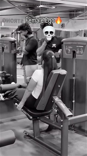 Female Ego 🔥#fitnessmotivation #gymgirl #workoutmotivation #fitmom #gym #couple