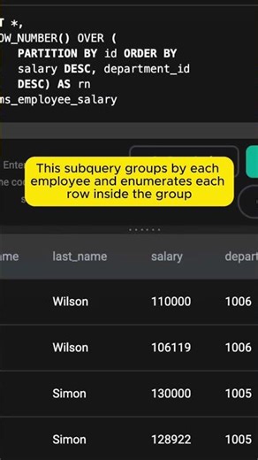Stop Using GROUP BY! (Microsoft SQL Interview Hack) #shorts