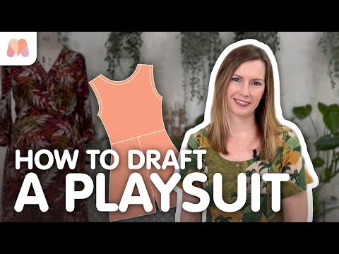 How to Draft a Playsuit | Pattern Drafting Tutorial