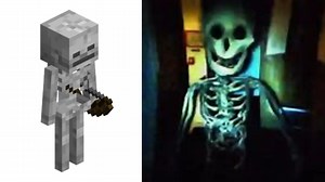 当所有我的世界生物都变成诡异图片