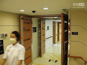 多玛ED 自动平开门 医院里使用演示