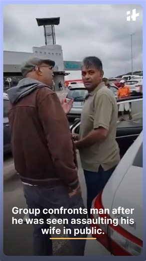 A disturbing scene unfolded in a parking lot when a group of people confronted a man after allegedly witnessing him assault his wife. The bystanders intervened, questioned him, and tried to protect the woman until police assistance could be sought. More details are awaited regarding the woman's condition and whether an official complaint has been filed. #india #parkinglot #assault #confrontation #viralvideo #publicintervention #news #viral #viralvideo | Indiatimes