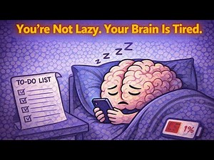Feeling Lazy All the Time? Watch This Before Judging Yourself