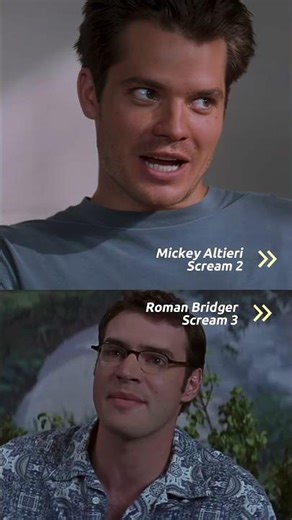 Mickey Altieri scream 2 vs Roman Bridger scream 3