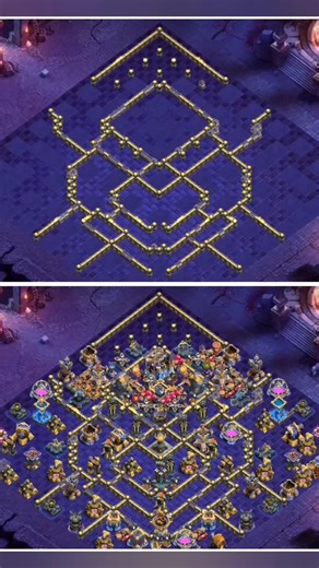 MAYHEM_TRIPLE | This is a PERFECT town hall 18 anti 3 star war and home layout! Iv used this layout in wars and had consistently good results. This base... | Instagram