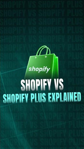 #Shopify vs #ShopifyPlus