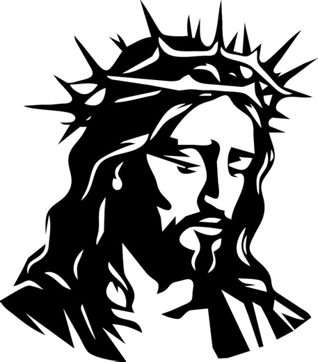 Jesus – Vector Graphic as DXF, SVG & PNG – Digital Download for Creative Projects - Etsy