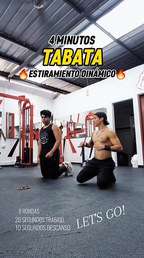 Tabata Stretch Workout for Home Training | Gym Motivation