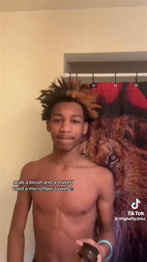 Freeform Dreads Pineapple Method
