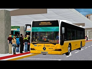 UZUN BİR ARADAN SONRA CITARO M-2100 İLE // FLORİPA FİCTİCİO 772 HATTI #citaro #iett #gameplay