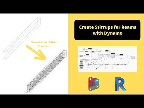 Create stirrups for beams with Dynamo