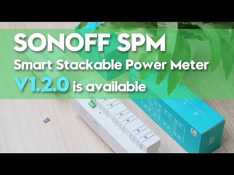 SONOFF Smart Stackable Power Meter V1.2.0 Introduction