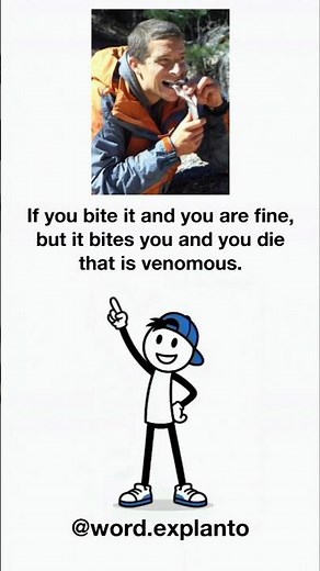 Venomous vs Poisonous: What's the difference ?