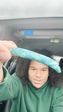 Trying Blue Takis for the first time #tastetest #foodreview