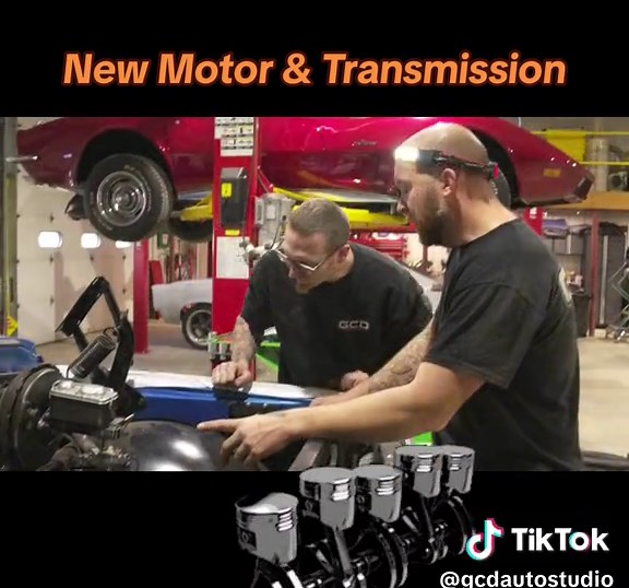 The Chevy C10 gets a new Blue Print Motor and transmission #jointheteam #carbuild #carshop #skills #skills #downeysdreamcars #winningteam #handcrafted #semashow #hudsonvalleyny #craftsman #motortrendtv #letsgo #joinus #motortrend #hudsonvalley