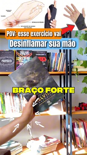 🔥Se a sua mão vive inflamada, formigando ou doendo… isso aqui pode ser o que vai te salvar. 💥A tendinite e o cisto sinovial não aparecem do nada: eles surgem quando os tendões ficam presos, espremidos e sem circulação, ou se seu estado emocional anda muito ruim (forte estresse e muita ansiedade)! E esse movimento lateral simples melhora a irrigação sanguínea, “abre espaço” na bainha dos tendões e reduz a pressão que causa dor. É por isso que funciona tão rápido. ✔️ 👉 Como fazer: Faça o desvio