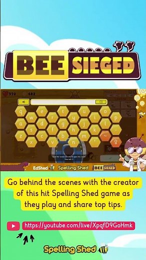Bee Sieged - Creator Video | Spelling Shed