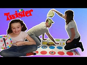 MESSY TWISTER CHALLENGE WITH A TWIST ... MUST SEE HILARIOUS