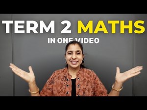 Full Term 2 Maths in One Video | All Maths formulas Class 10 Term 2 | All Chapters Quick Revision
