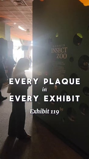 I love you museum of natural history i just hate insects . Exhibit 119 | Insect Zoo | Museum of Natural History. . if youre new ive set myself a challenge to see how long it will take to read my way through every exhibit in every DC based Smithsonian museum. Its crazy that at exhibit 117 im still less than half way through BUT im making progress slowly but surely working my way through the museums. . if you've made it this far into the caption you might be wondering why am I doing this. the answ