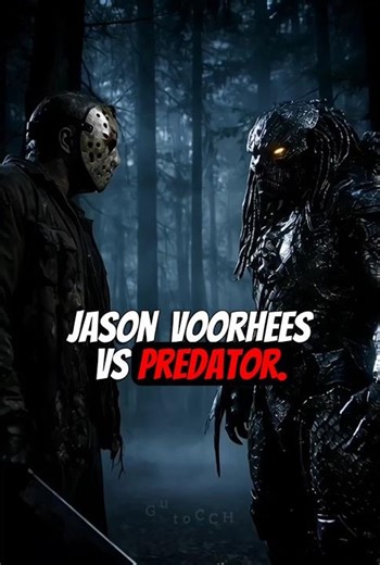 Jason vs Predator – Horror Legend vs Alien Hunter | Who Wins? 🗡️🔥 #whowouldwin