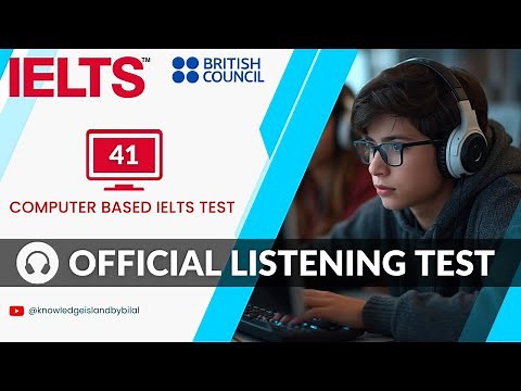Computer Based IELTS Listening Practice Test 2026 with Answers | British Council IELTS Exam
