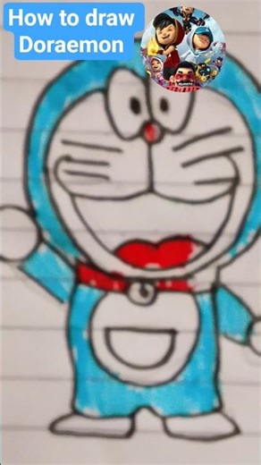 how to draw Doraemon #doraemonsong