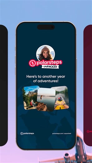 Polarsteps on Instagram: "Unpacked is back for its second year! Head to the Polarsteps app right now to see your travel stats, highlights and the ride-or-die travel buddies who made your year. #Polarsteps #Unpacked"