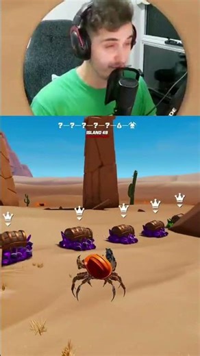 Care package AND double vision - Noice #shorts #crabchampions #mrkrabs | #noscrub on #Twitch