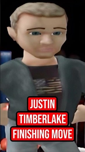 Finishing Move Justin Timberlake - Celebrity Deathmatch - Xbox Original
