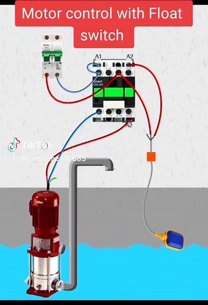 ‏motor control wiring