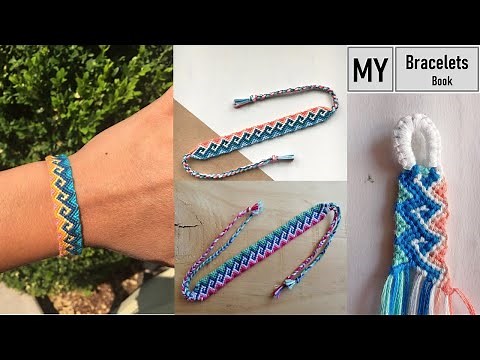 GreekWaveBracelet Pattern#90058, RiverWaves OCEAN CURLY extended spiral interlocking | #barceletbook