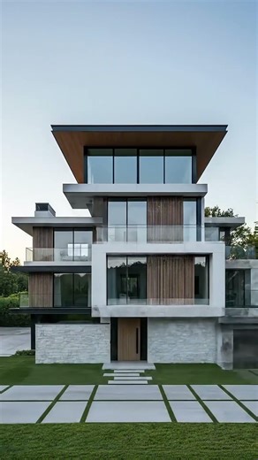 Building New Villa #skyscraperconstruction #buildingprojection #commercialbuildingdesign