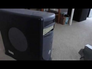 Dell Dimension 4300 Overview and DVD drive replacement