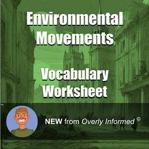 Environmental Movements Vocabulary Worksheet
