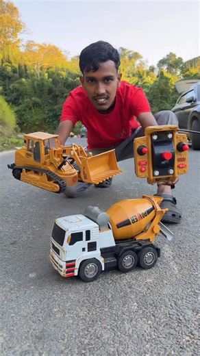 Saidul Shorts on Instagram: "Rc Loader Jcb And Mixertruck 😱 @saidulshorts #Construction #jcb #truck"