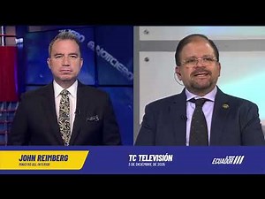 ENTREVISTA DEL MINISTRO, JOHN REIMBERG, EN TC TELEVISIÓN