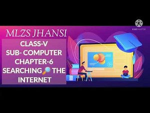 MLZS JHANSI CLASS 5 Computer Chapter 6 Searching the Internet Lecture 1