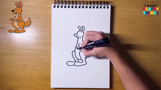 2.3K views | 輦 Hop into creativity! Learn how to draw a cute kangaroo in 9 easy steps perfect for kids & beginners. Full guide here: https://buff.ly/Wmu4bDW #KangarooDrawing #KidsArtFun #DrawingTutorial #CreativeKids #EasyDrawing | I Heart Crafty Things | Facebook