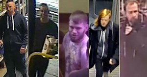 Can you help police identify these men wanted by police?