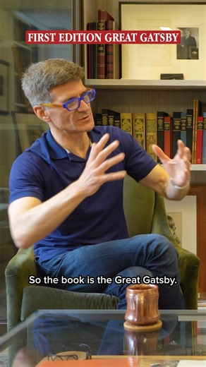 Ageless Literature on Instagram: "Why are some first editions worth six figures… while others barely break $500? This video explains how rare book valuations really work—using The Great Gatsby as a case study. P.s. This clip is from our new course on rare book collecting—available only to Ageless Literature members. Comment “Ageless” and we’ll send you the link to join our list for early access. 📚"