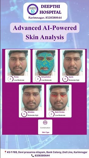Reveal the true health of your skin with Advanced AI-Powered Skin Analysis!