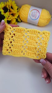 Crochet block stitch quickly and easy 😍🤩🤗 | Crochet&Knitting by marifu6a