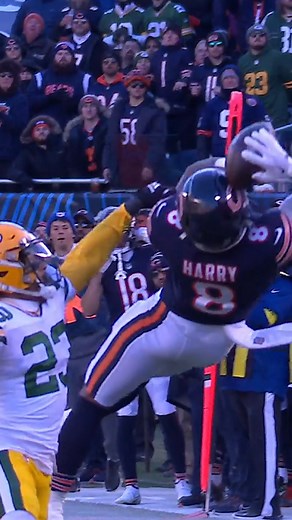 This throw ... this catch! HOLY HARRY! 📺: #GBvsCHI on FOX 📱: Stream on NFL | NFL