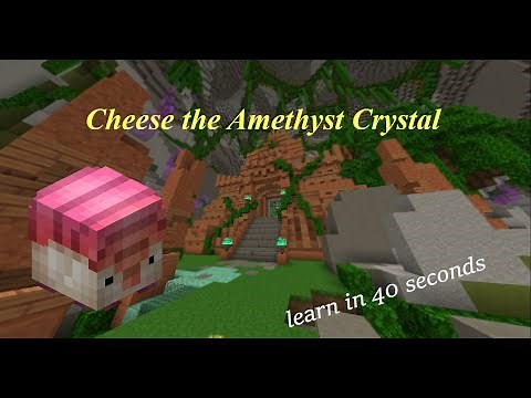 How to cheese the jungle temple Amethyst Crystal | Hypixel Skyblock 2024
